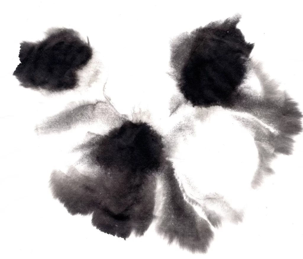 Monochrome Gradient Flowing Soft Blurred
