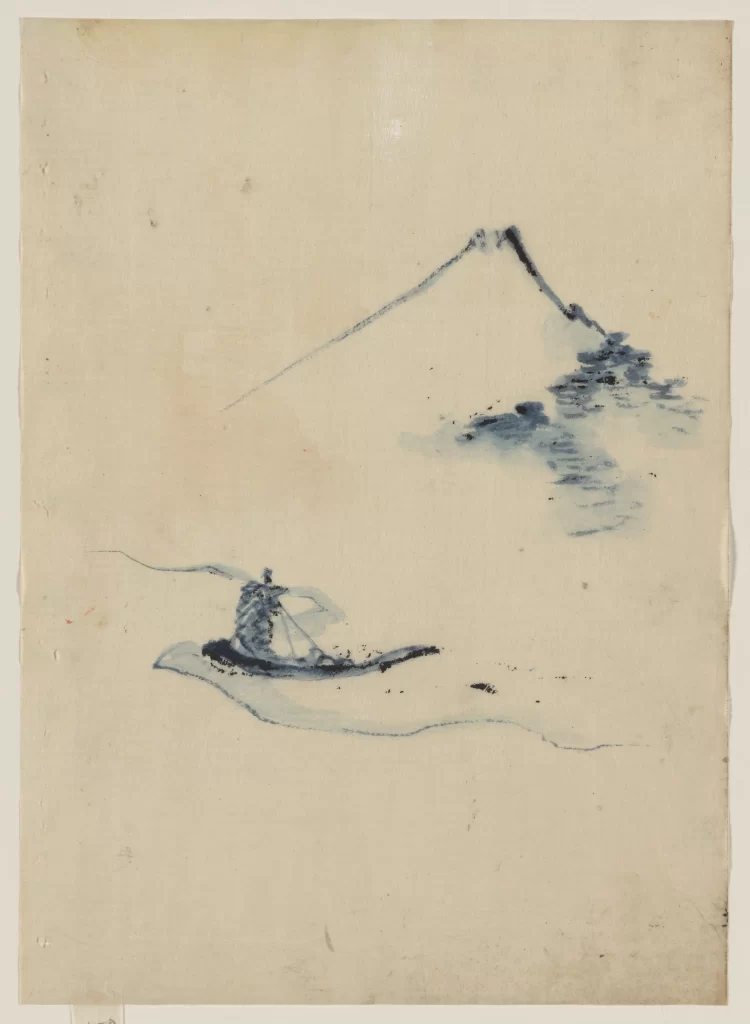 Mountains Mist Clouds Boat Water Blue