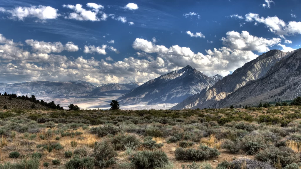 mountains sky clouds landscape nature scenery