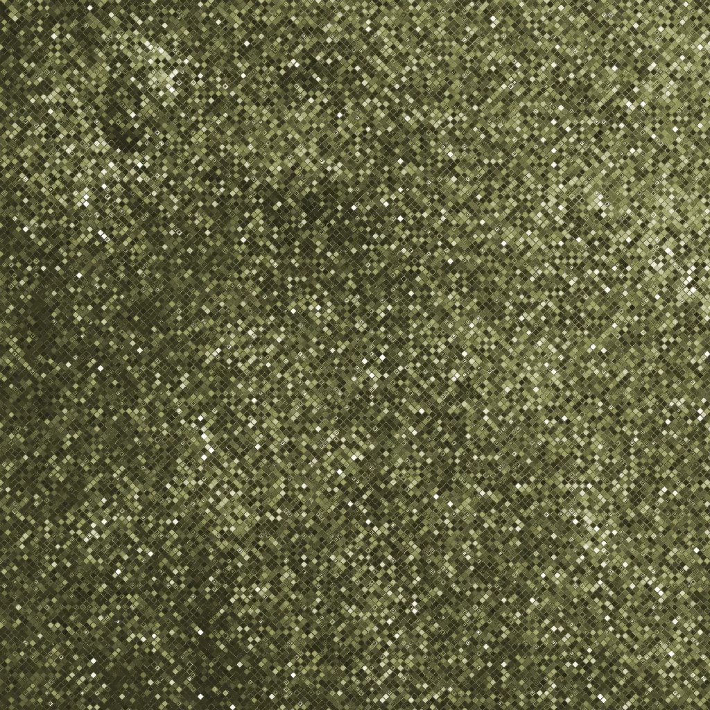 Olive Green Glossy Glass Mosaic Tile Texture