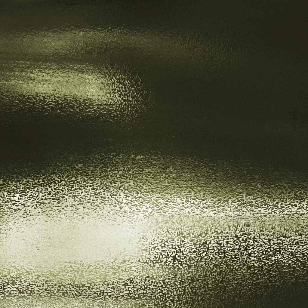 Olive Green Rough Granular Metallic Surface
