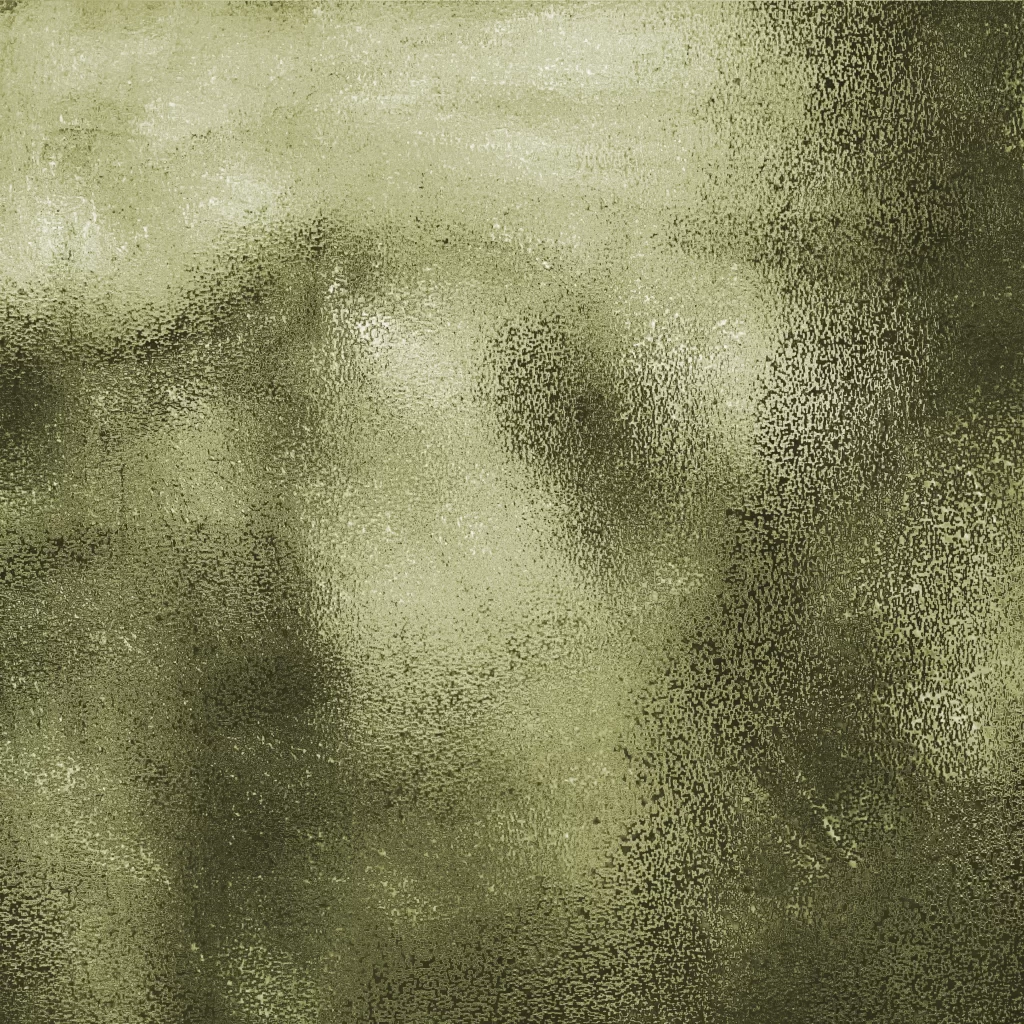 Olive Green Rough Granular Oxidized Metal Texture