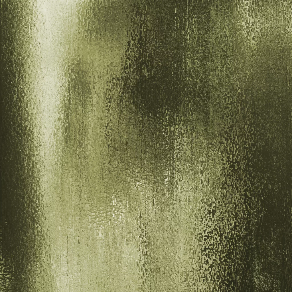 Olive Green Rough Textured Oxidized Metal Patina