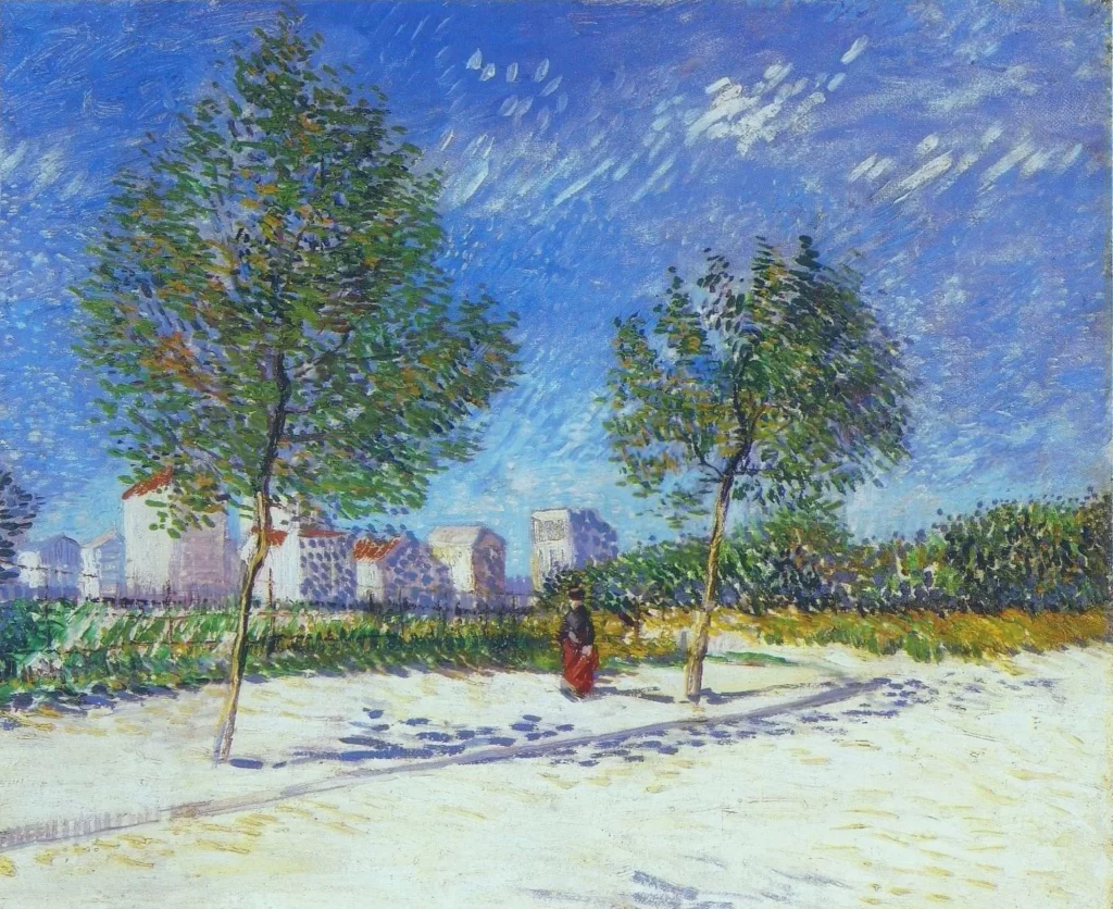 On the Outskirts of Paris Van Gogh