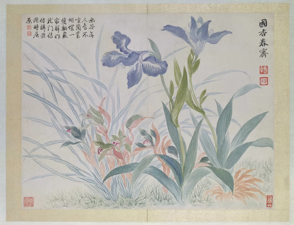Orchid Butterfly Flower Album Yun Shouping