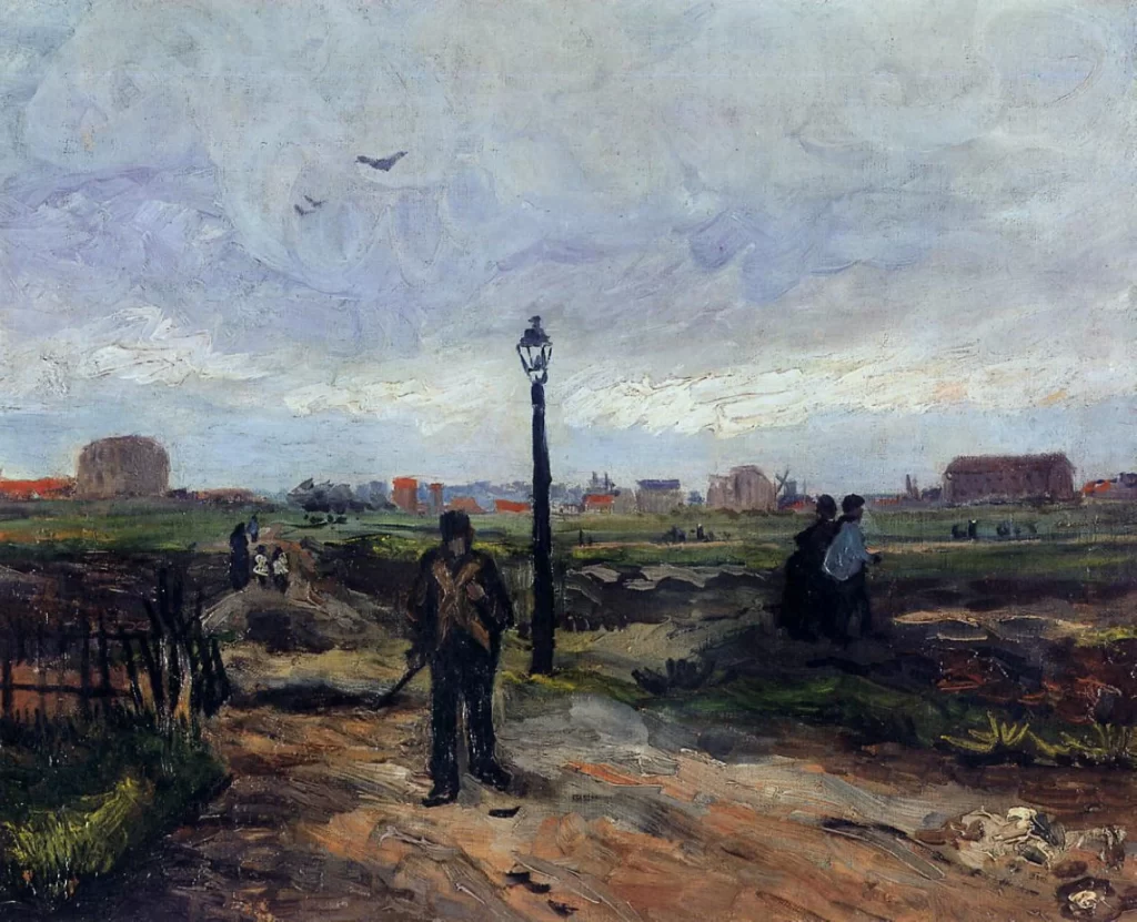 Outskirts of Paris Van Gogh