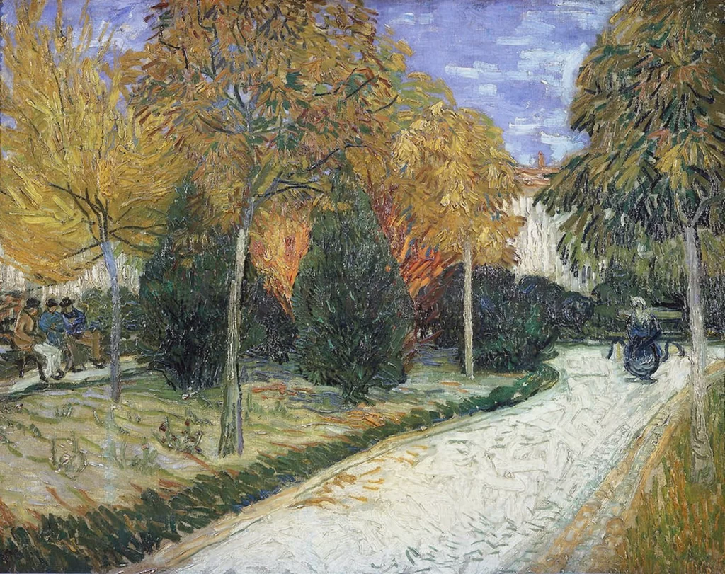 Path in the Park at Arles Van Gogh