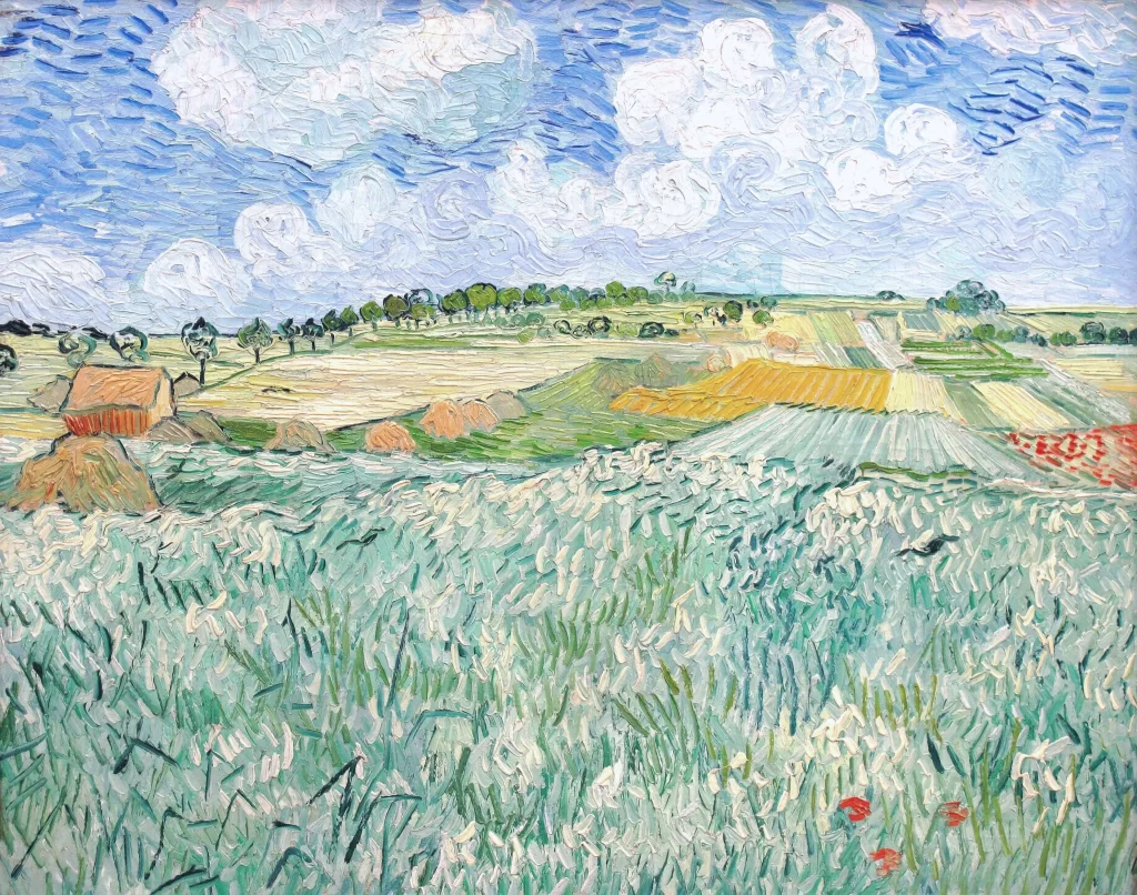 Plain near Auvers Van Gogh
