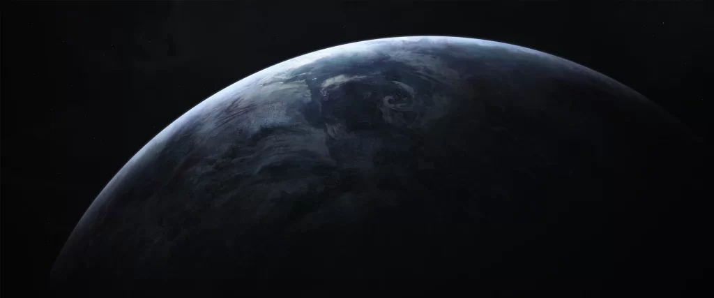 Planet Space Darkness Atmosphere Celestial Cosmic