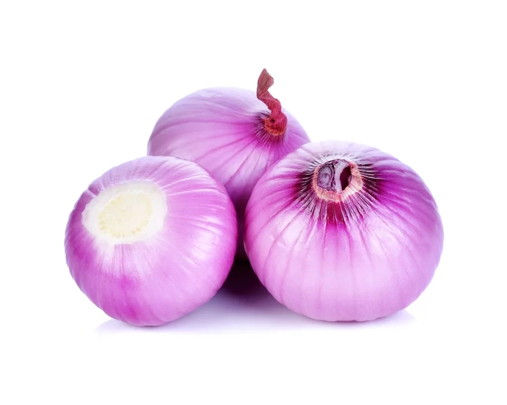 Purple Onion Round Layered Skin