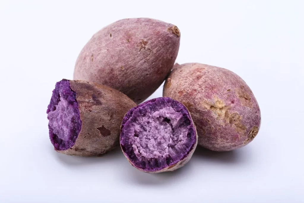 Purple Sweet Potato Colorful Nutritious Root Vegetable