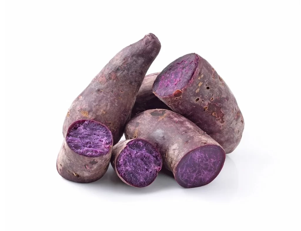 Purple Sweet Potato Colorful Nutritious Root Vegetable