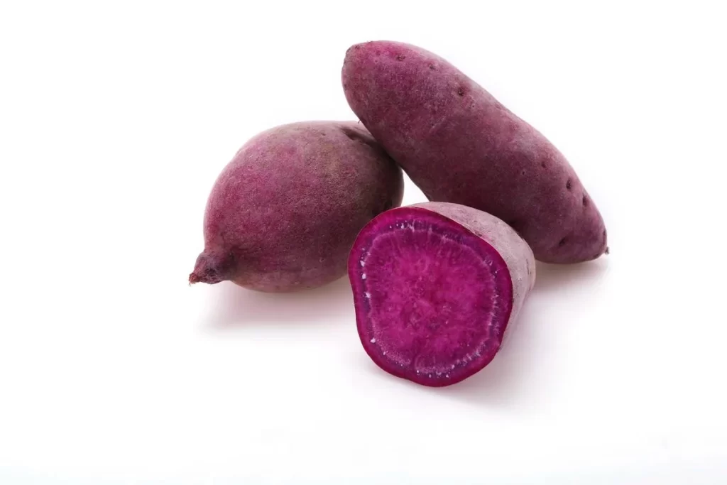 Purple Sweet Potato Whole Cut Bright