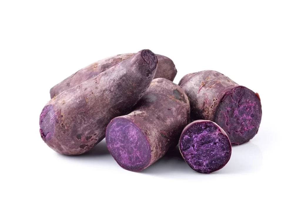 Purple Sweet Potato Whole Cut Flesh