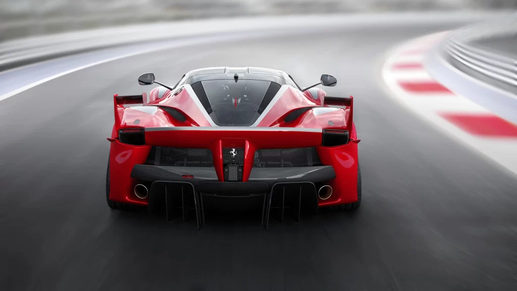 race car red sport speed track motion