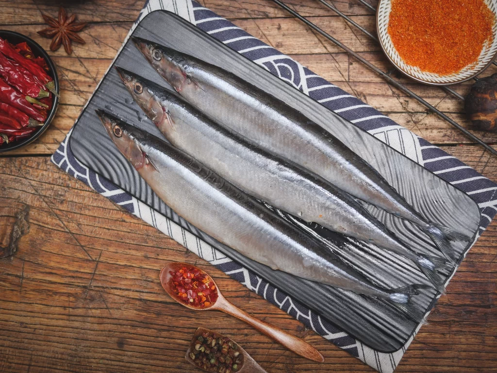 Raw Fish Silver Color Spices