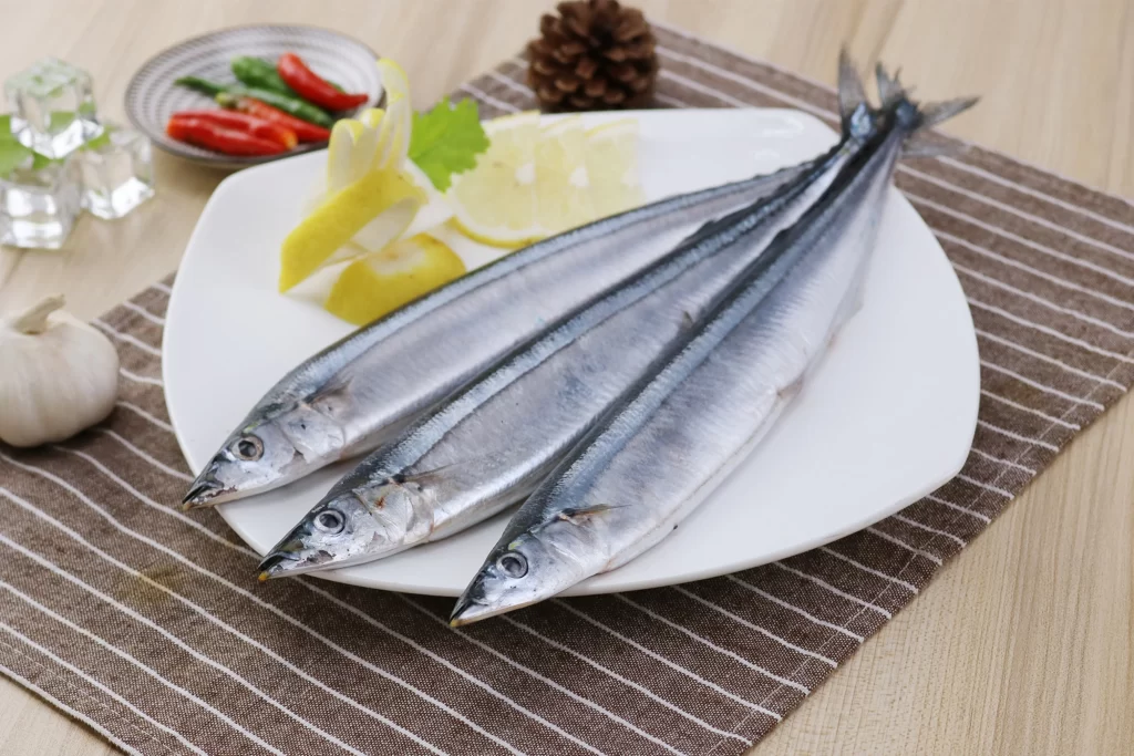 Raw Fish Silver Color Whole Fresh