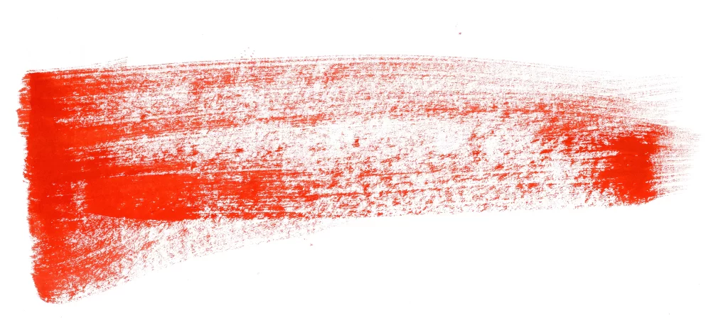 Red Brush Stroke Horizontal Flowing Texture