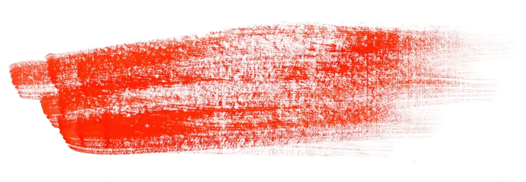 Red Brush Stroke Horizontal Flowing Texture