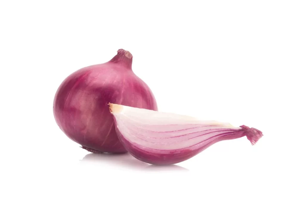 Red Onion Purple Layered Fresh