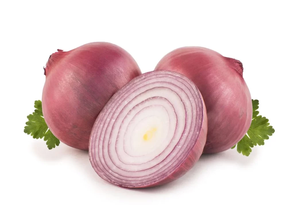 Red Onion Purple Layered Fresh