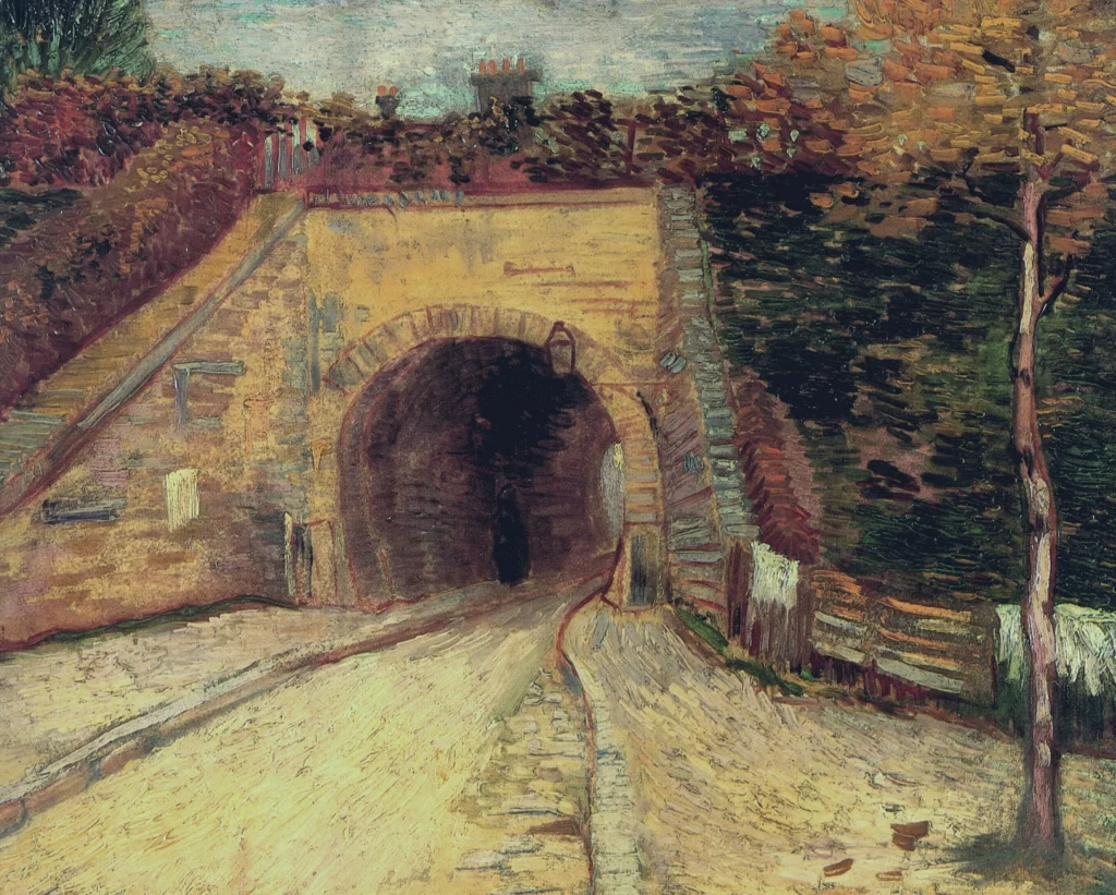 Roadway with Underpass Van Gogh