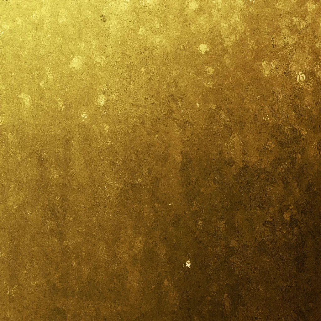 Rough Golden Brown Metallic Stone Surface Texture