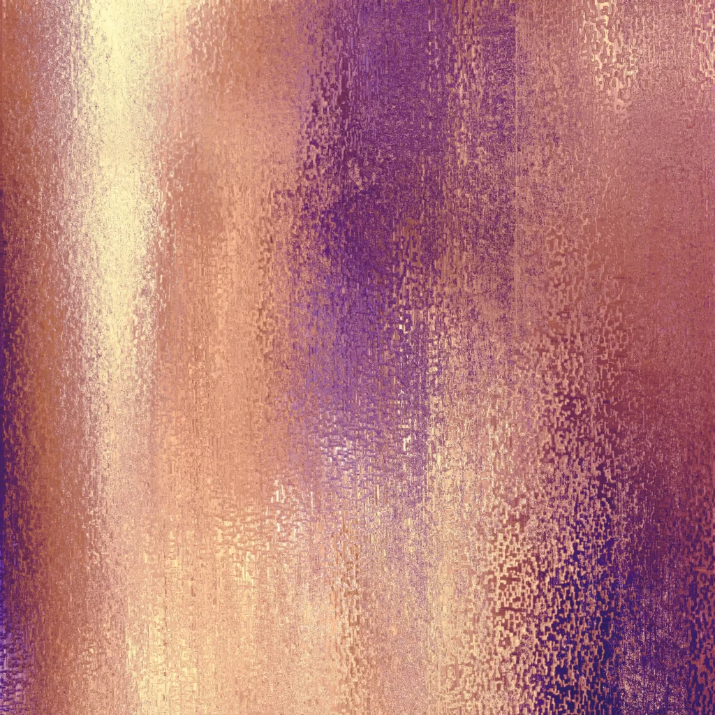 Rough Textured Aged Copper Purple Patina