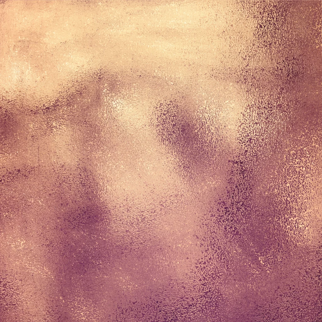 Rough Textured Rose Gold Metallic Foil Surface