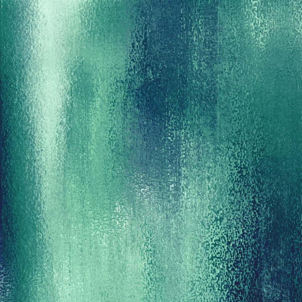 Rough Textured Teal-Green Oxidized Metal Surface