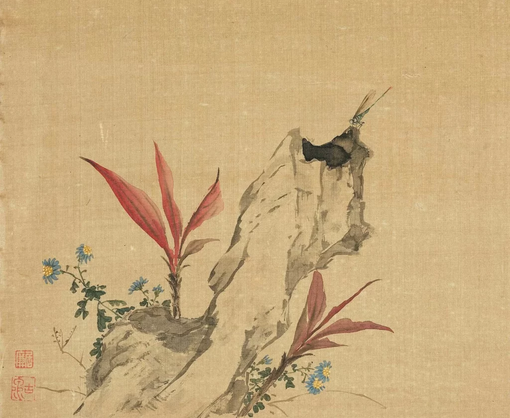 Scholar Rock Herbaceous Peony Beetle Ju Lian