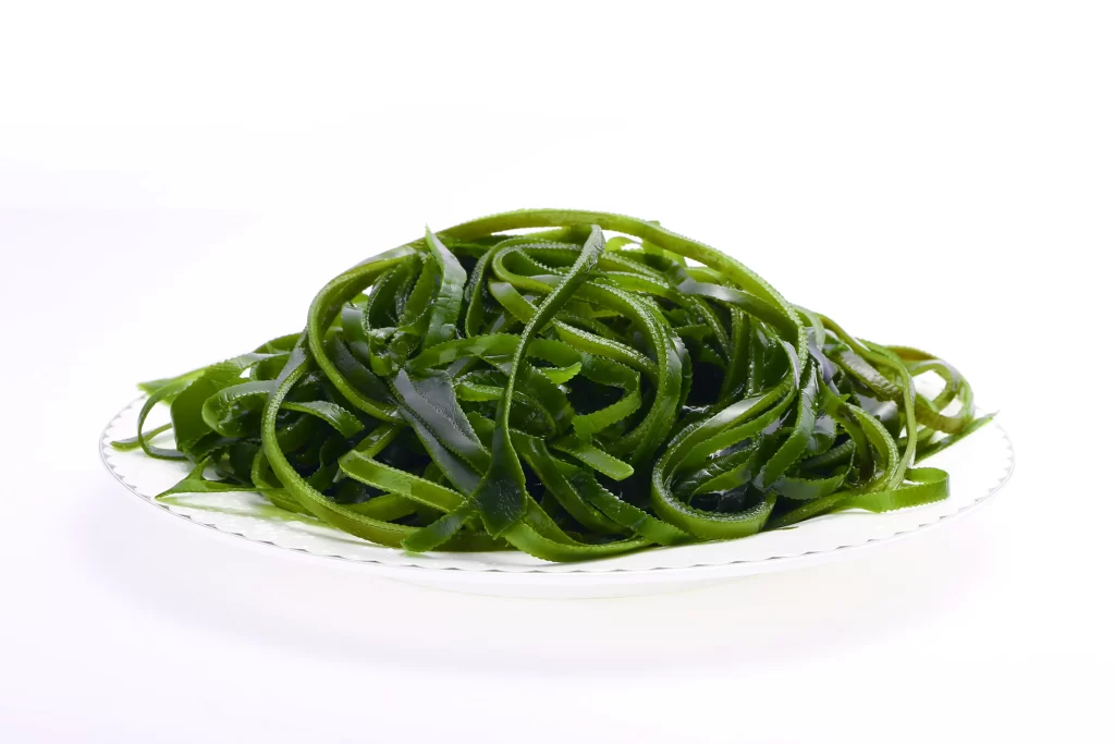 Seaweed Green Ribbed Crunchy