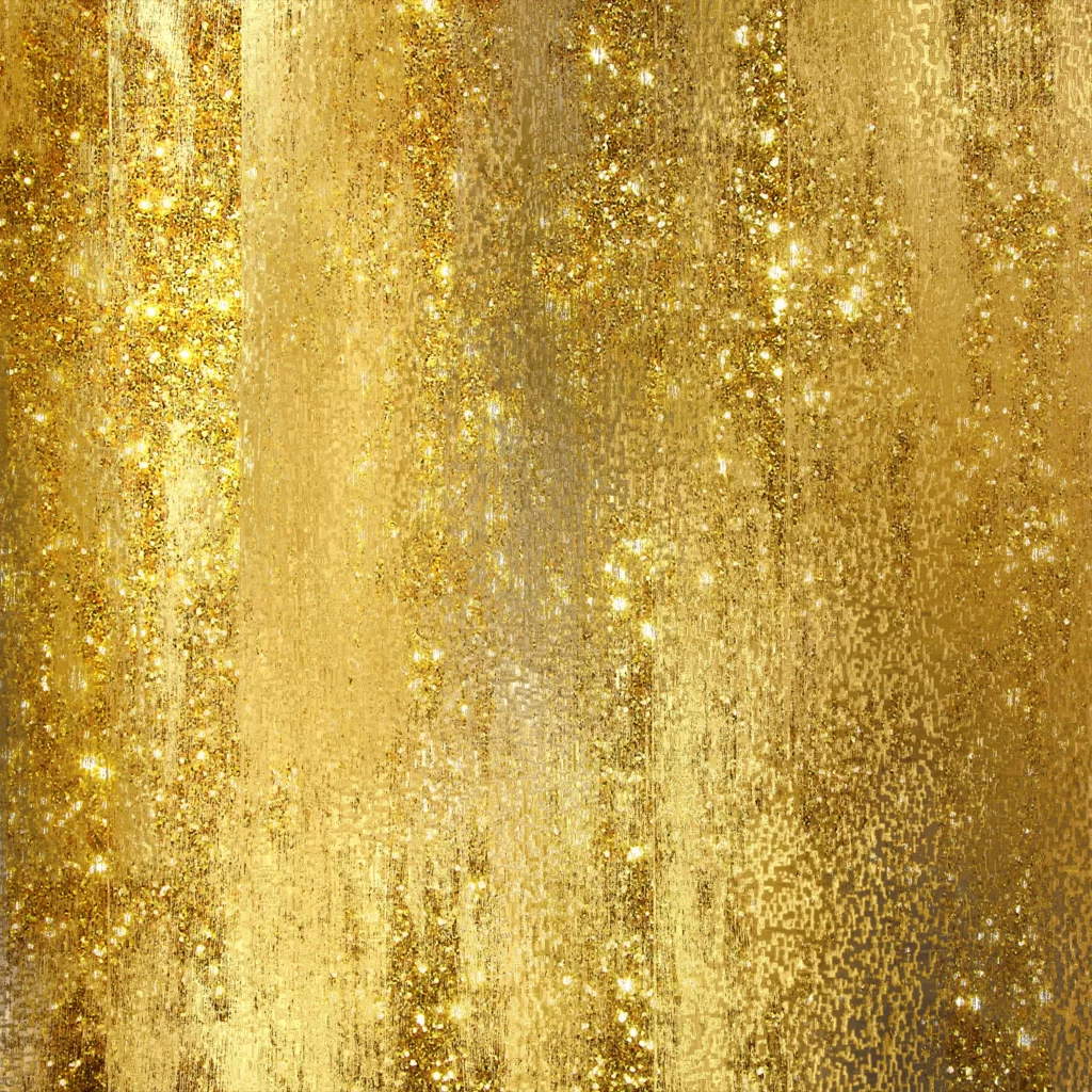 Shimmering Gold Glitter Brushed Metallic Texture