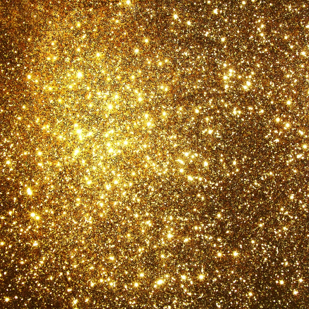Shiny Gold Glitter Metallic Sparkling Texture
