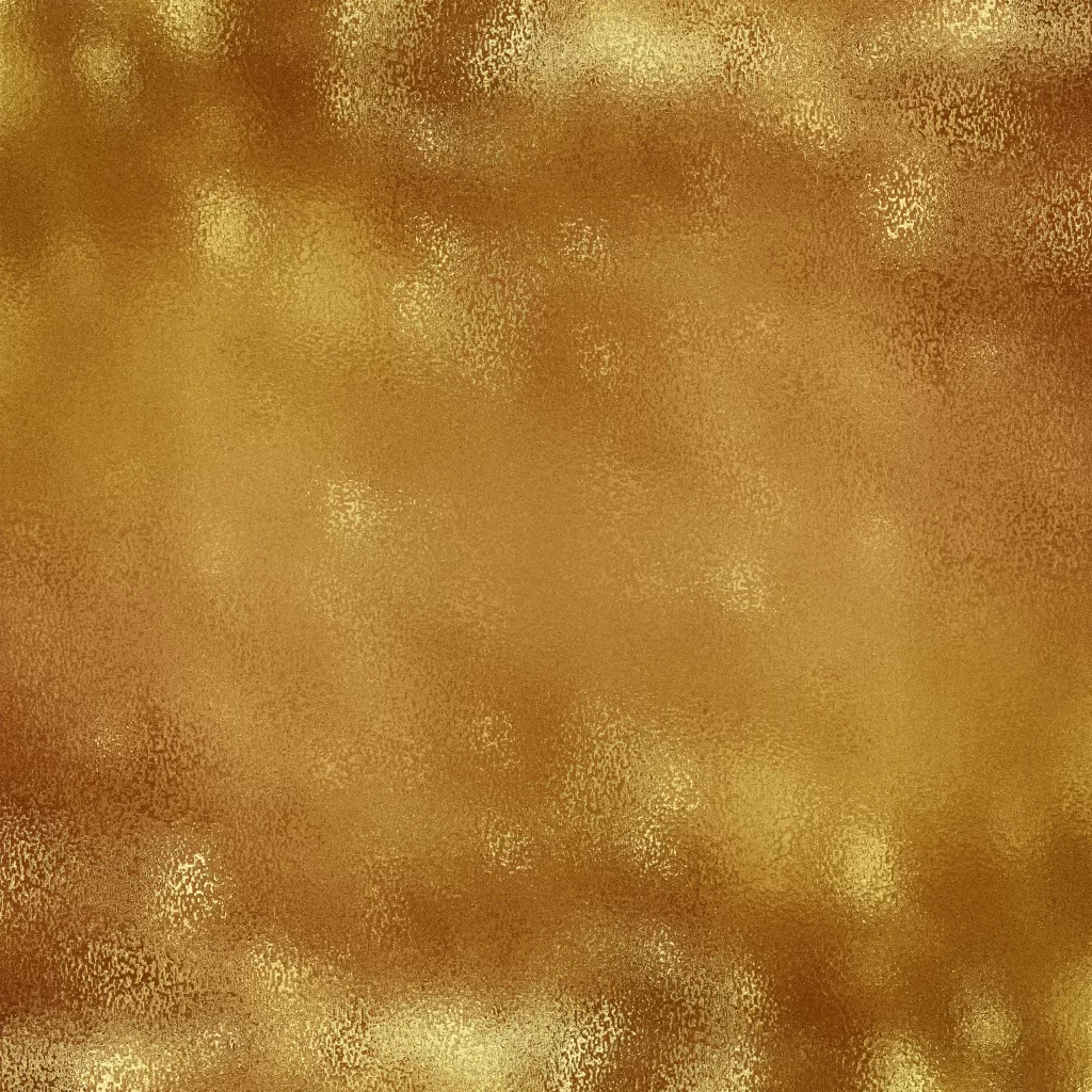 Shiny Textured Gold Metallic Foil Surface