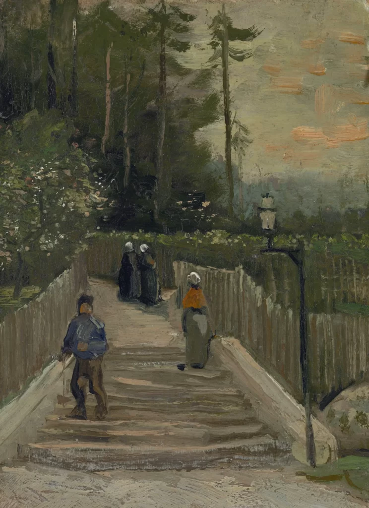 Sloping Path in Montmartre Van Gogh
