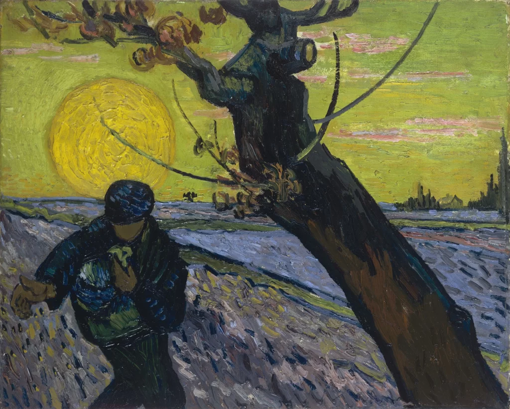 Sower with Setting Sun Van Gogh