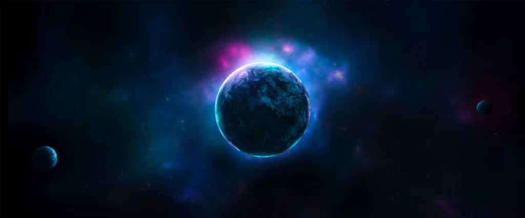 space planets cosmic nebula galaxy