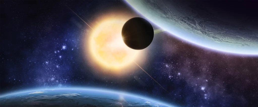 space planets stars cosmos universe