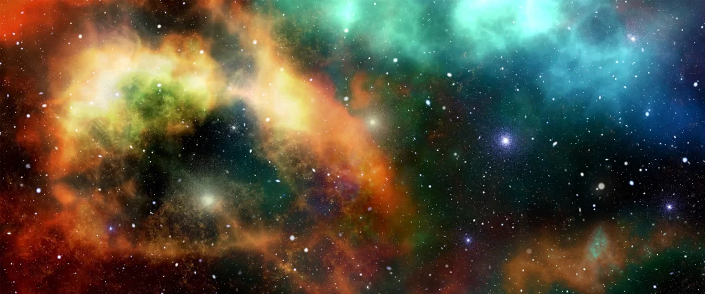 Space Stars Nebula Cosmic Colorful Universe