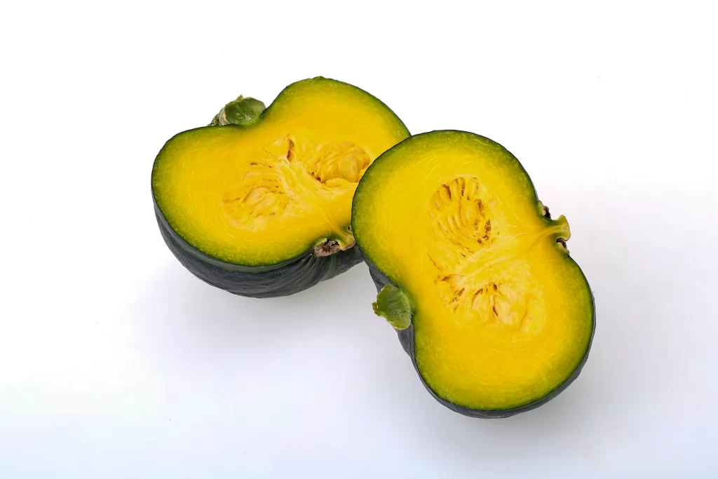 Squash Yellow Green Ribbed