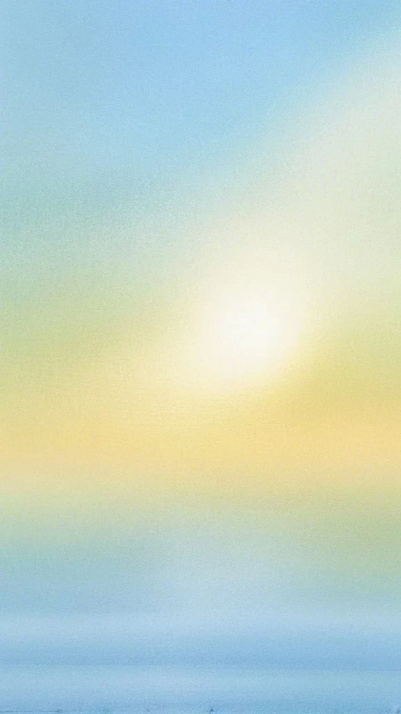 Sunset Sky Gradient Calm Serene Tranquil