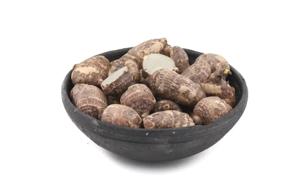 Taro Root Brown Rough Texture