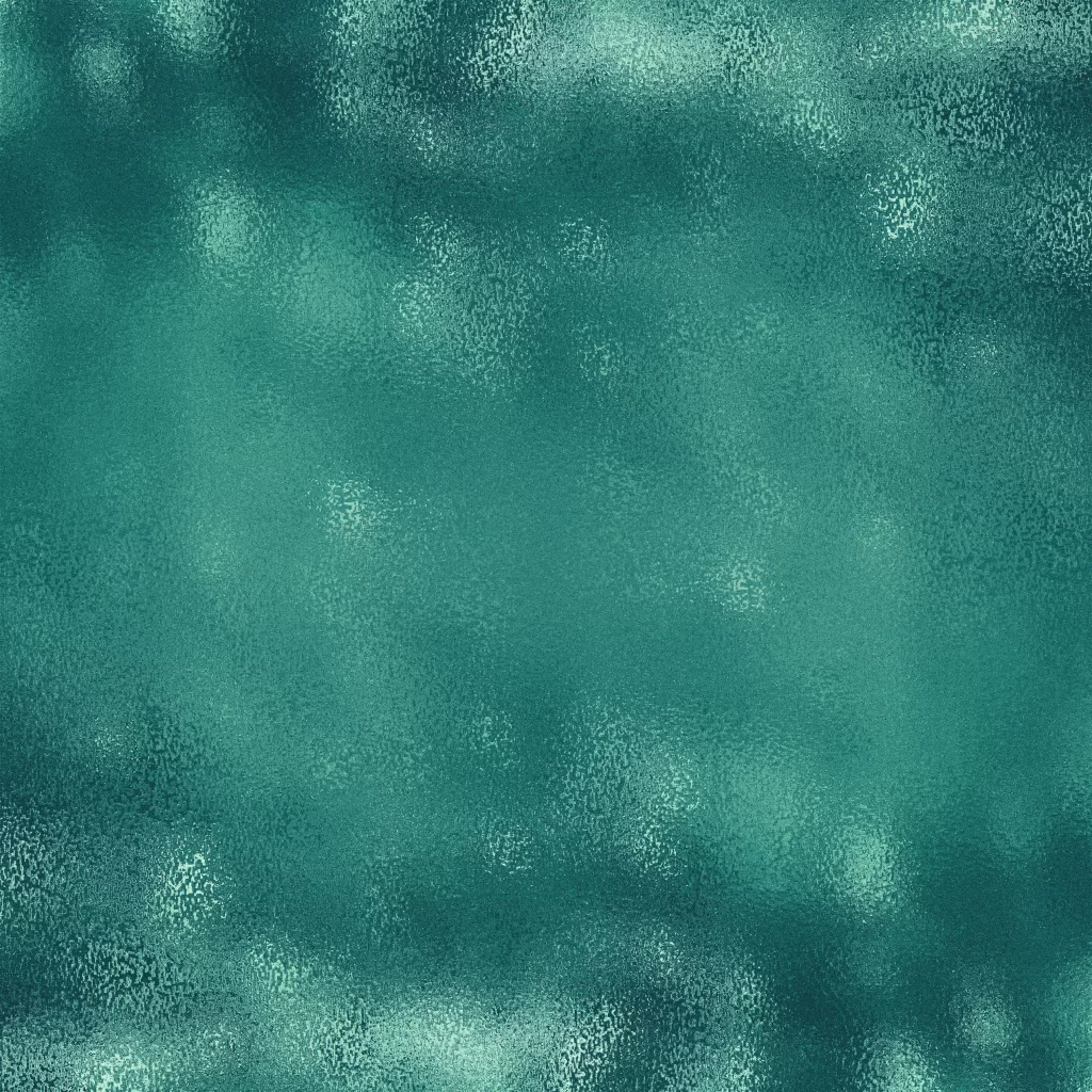 Teal Oxidized Metal With Rough Distressed Texture