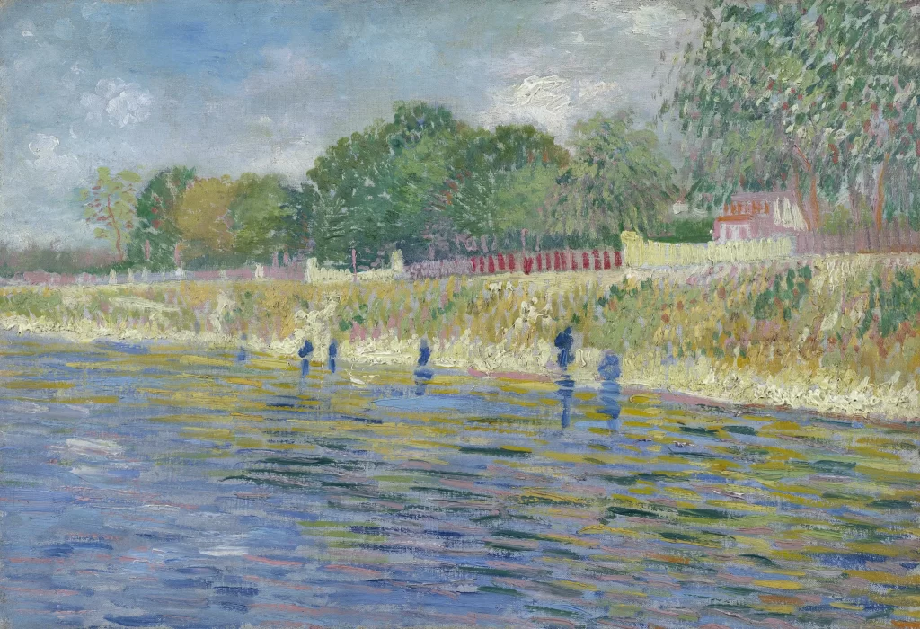 The Bank of the Seine Van Gogh