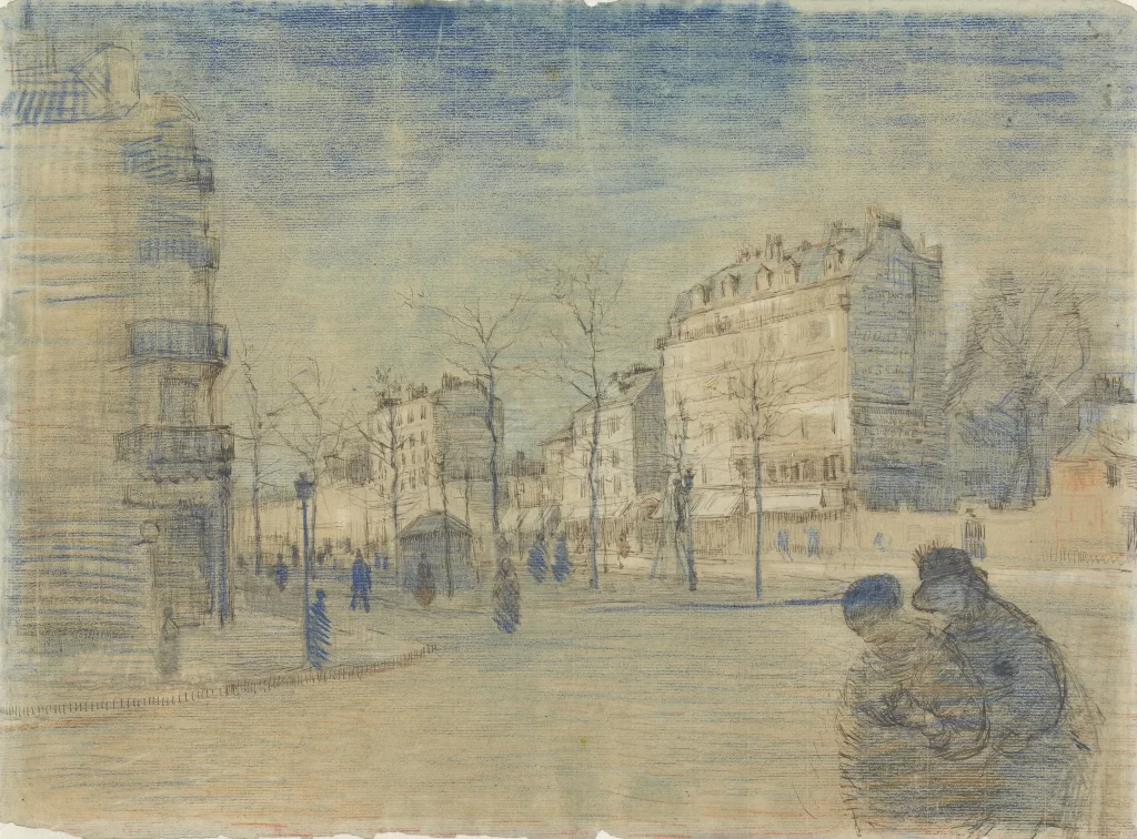 The Boulevard de Clichy Van Gogh