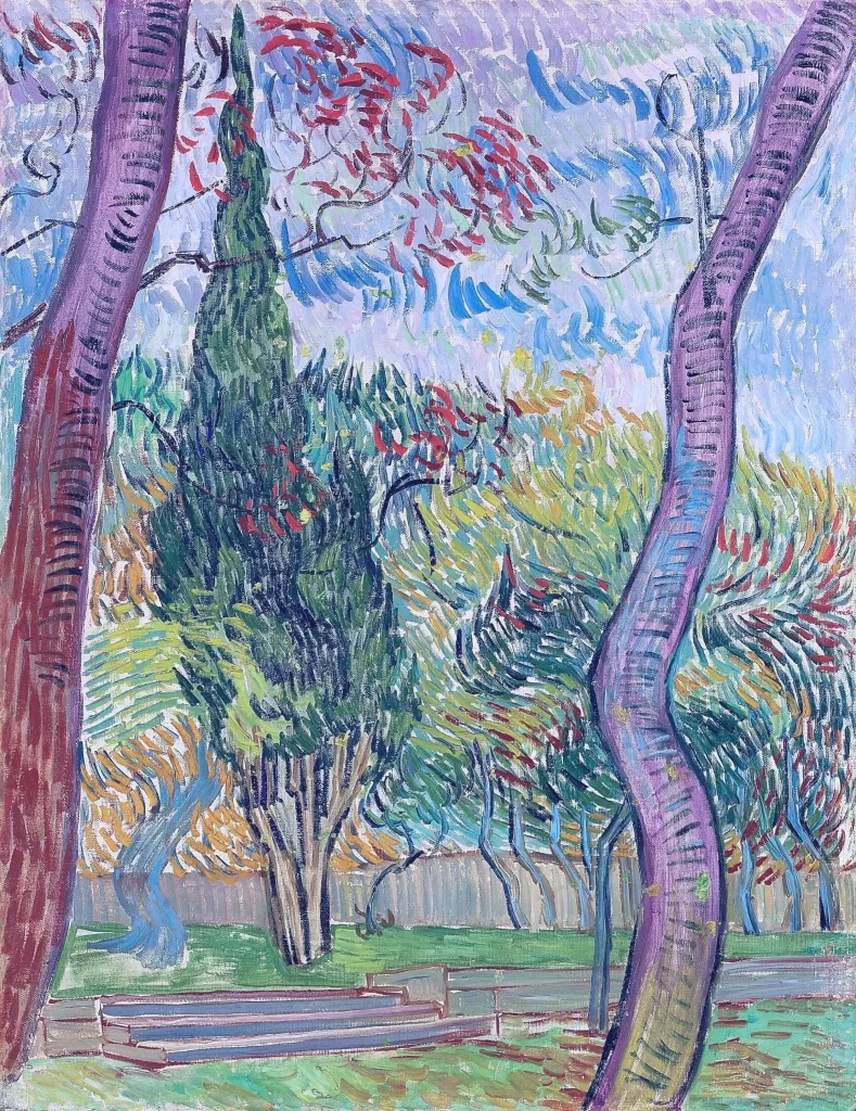 The Garden of the Saint-Paul Hospital Van Gogh
