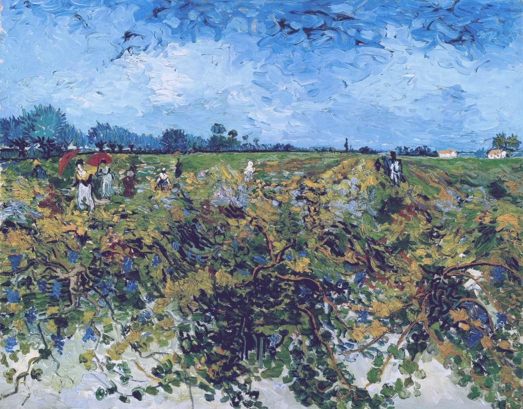 The Green Vineyard Van Gogh