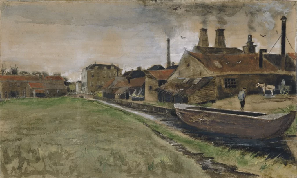 The Iron Mill in the Hague Van Gogh