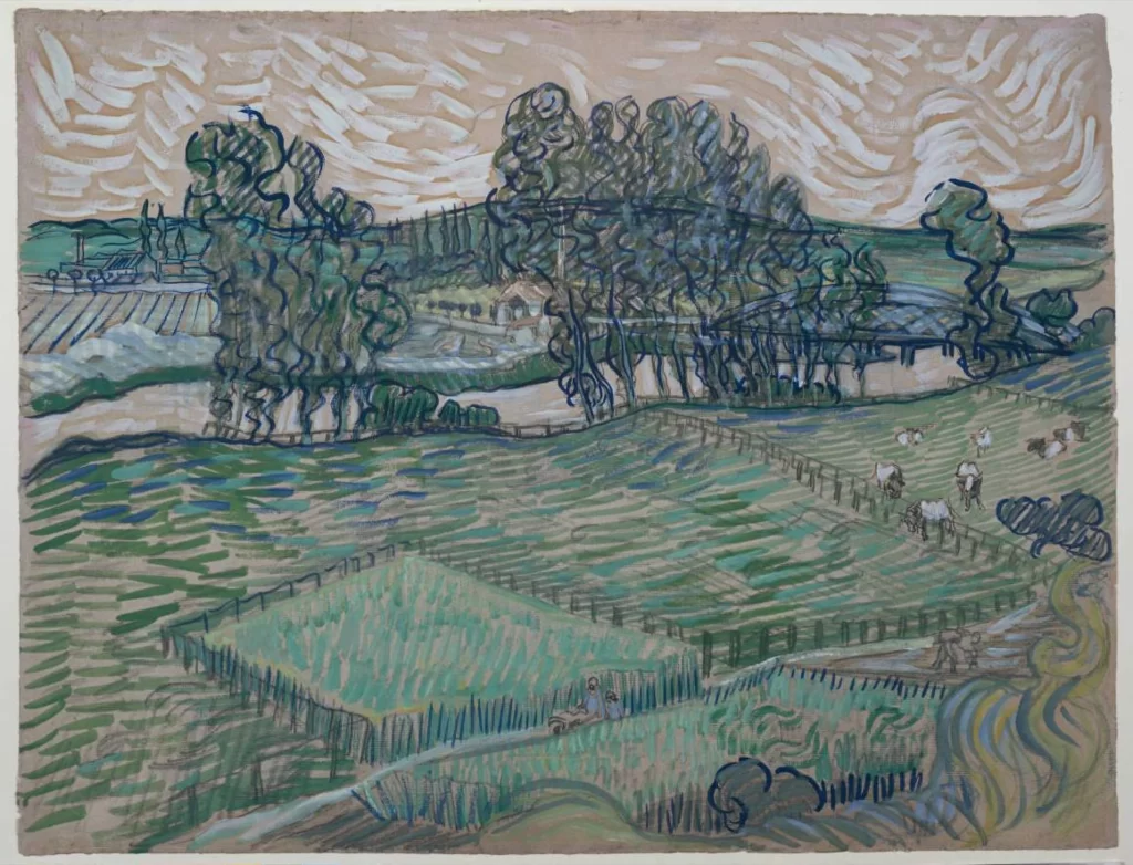 The Oise at Auvers Van Gogh